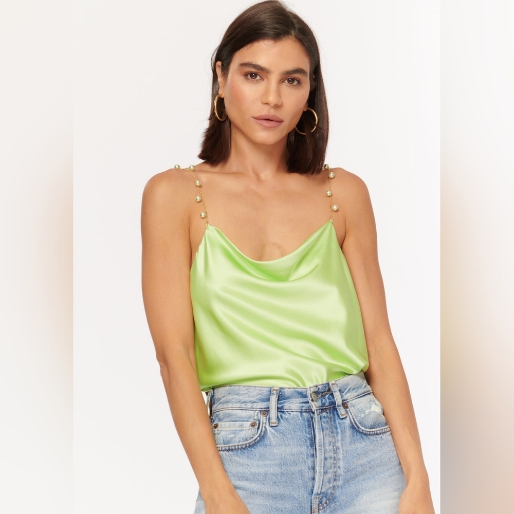 CAMI NYC BUSY BAUBLE CAMI Neo Mint
